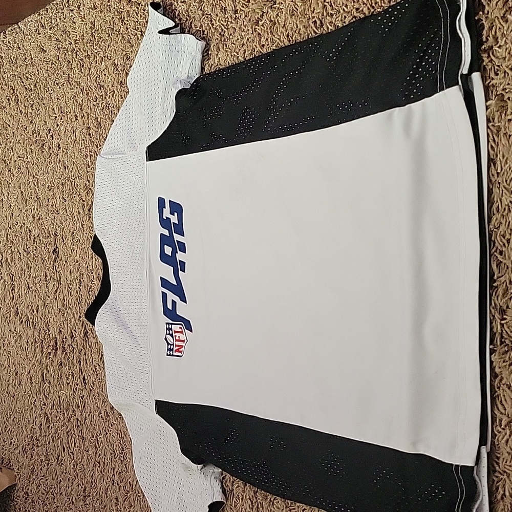NFL New Orleans Saints Flag Football Reversible Jersey Adults M - Picture 2 of 4